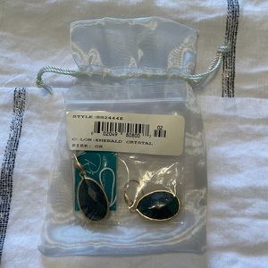 Rivka Friedman Crystal Drop Earrings